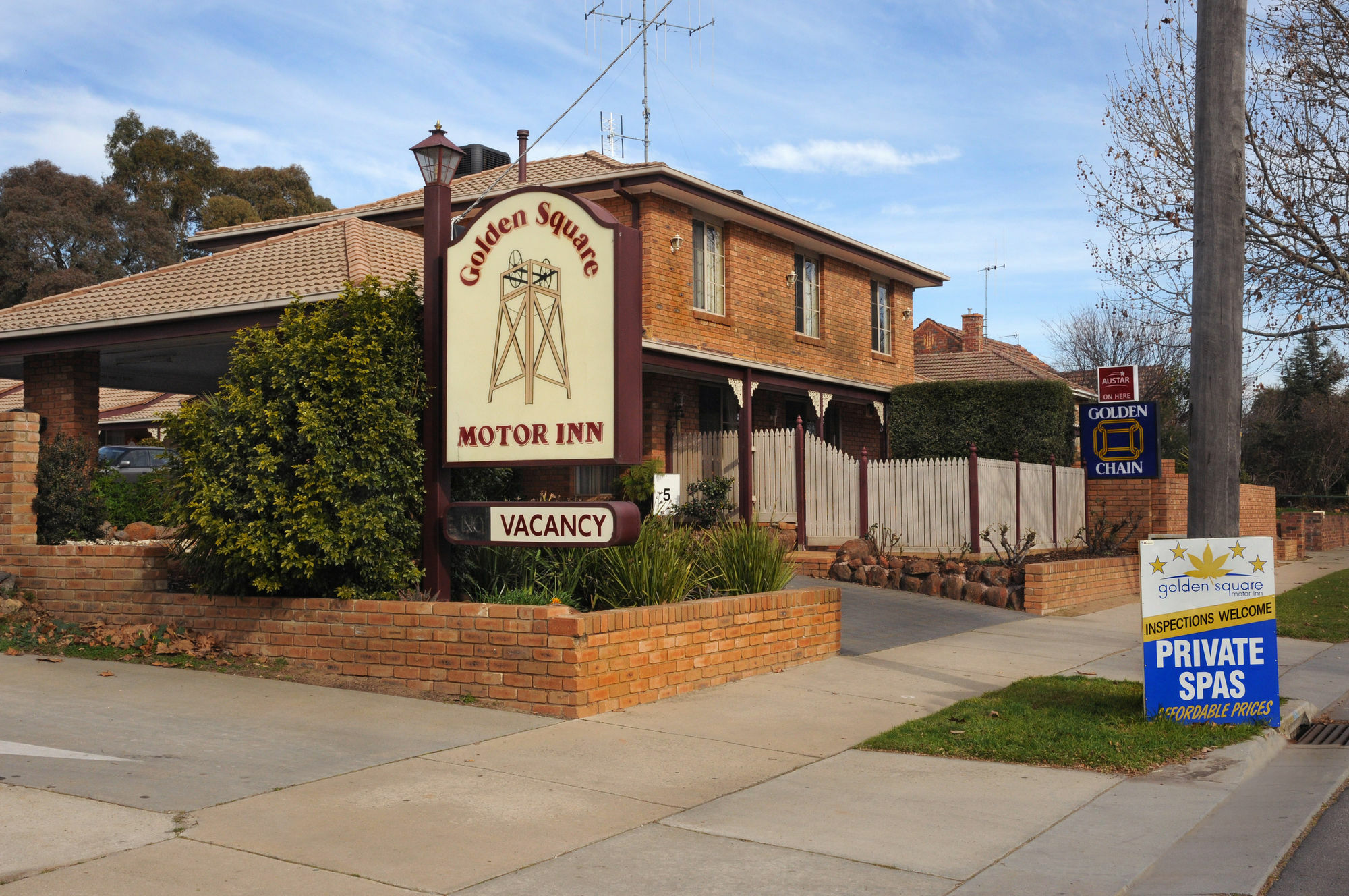 Golden Square Motor Inn Bendigo Exteriör bild